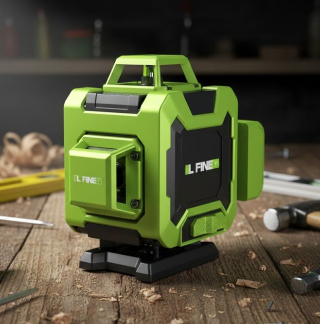 🎯 Precíz mérés profiknak és barkácsolóknak 🔧 Bemutatjuk az L-FINE LL360-5 zöld lézeres szintezőműszert – megbízható társ...